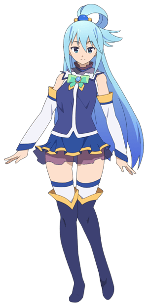 This is the Avatar Image for the Aqua [KonoSuba] AI Voice and Text to Speech Generator